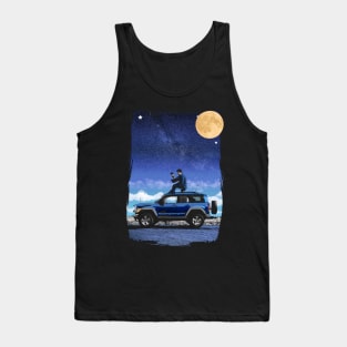 Bronco Artistic Alone Night Tank Top